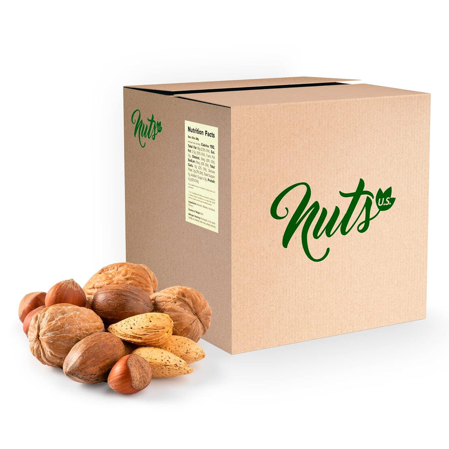 Mixed Nuts In Shell (Almonds, Walnuts, Hazelnuts, Pecans) – No