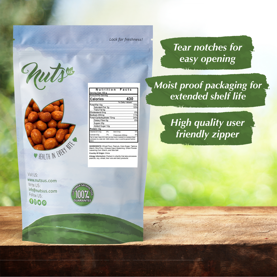 Japanese Style Coated Peanut Crackers | Chili Flavor – Nuts US
