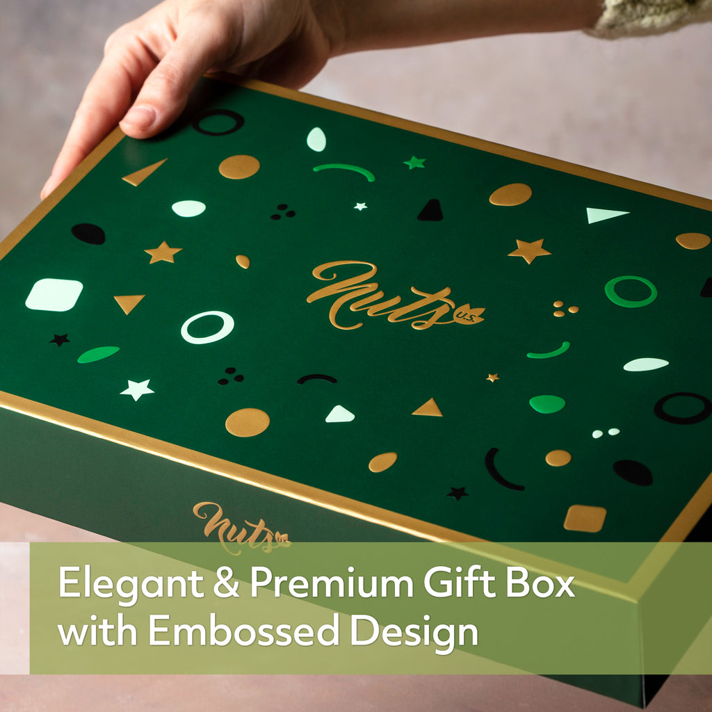 Elegant and premium gift box with embossed design