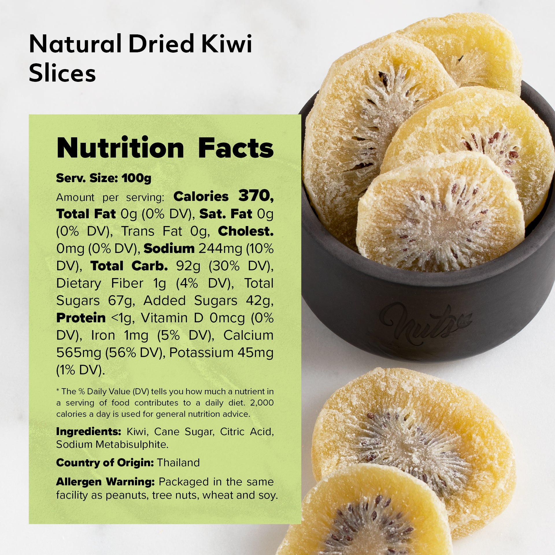 Dehydrated Kiwi, Nature's Sweet and Sour Candy ⋆ Health, Home