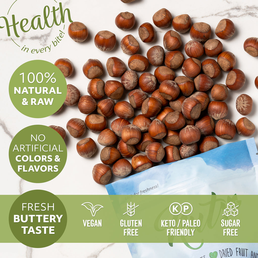 Nuts-US-Oregon-Hazelnuts-In-Shell Description