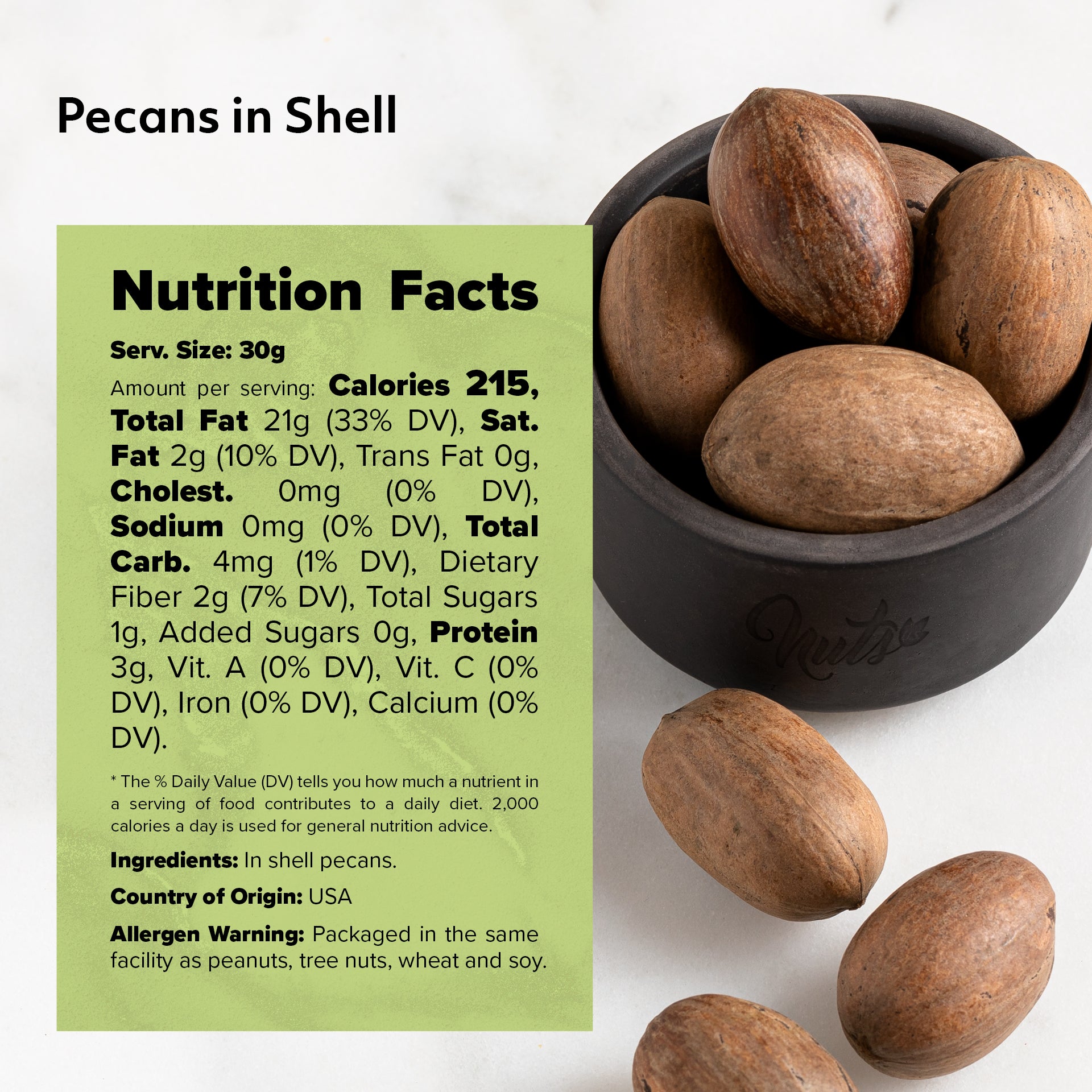 Pecan Shell Powder Whole Raw Unsalted Pecans In Shell – Nuts US