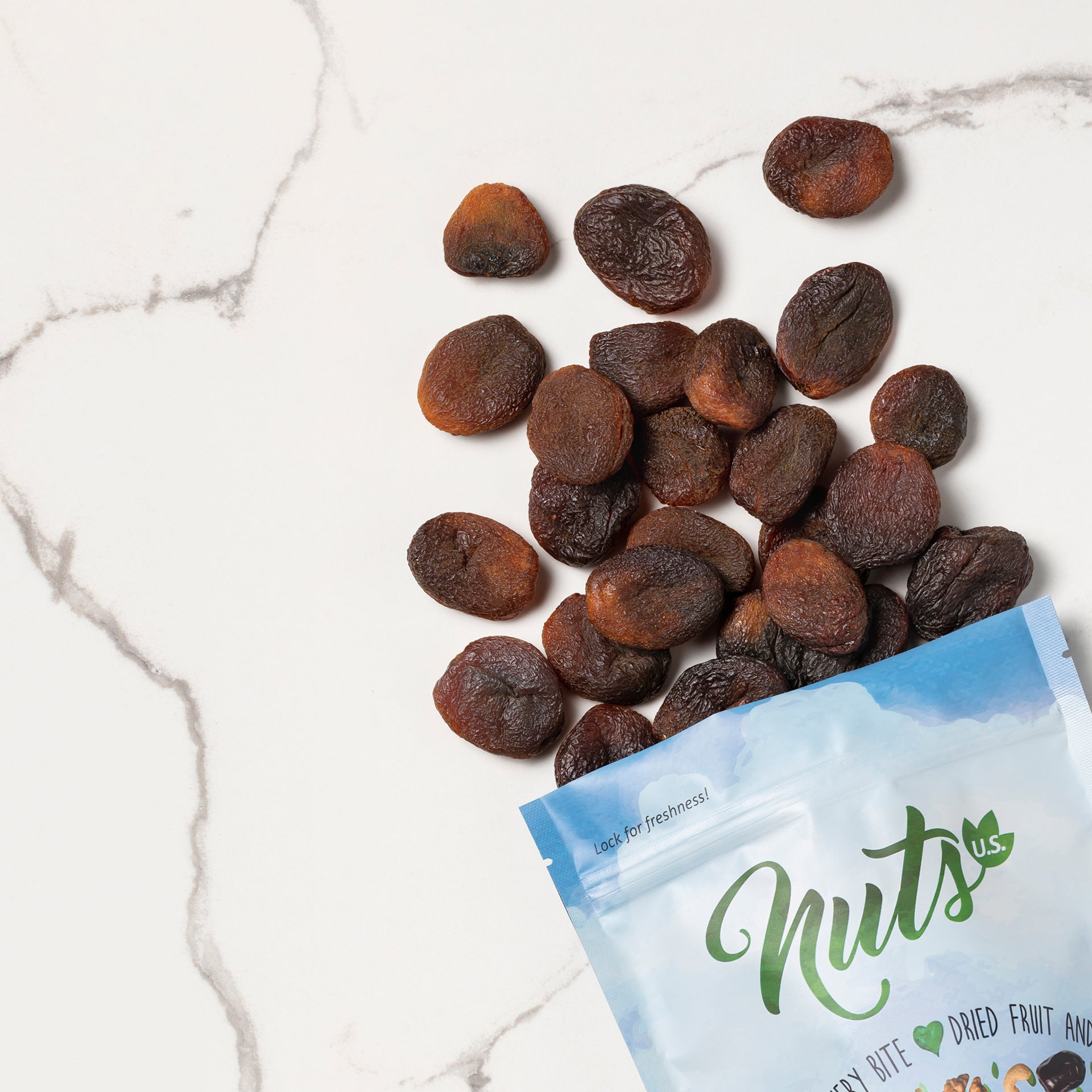 Dried Apricots - No Sugar Added, Healthy Fruit Snack For Adults & Kids
